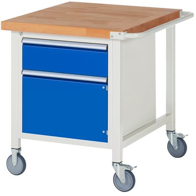Rau Fahrbare Werkbank 8152, B750xT900xH880mm, 1x Schublade-TA, 1x Tür