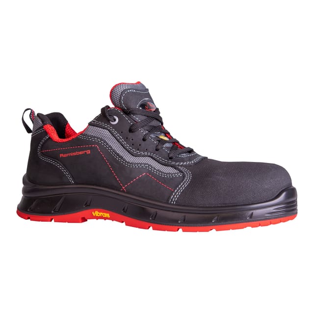 Hase Davos S3 ESD-Sicherheitshalbschuh aus Nubukleder Größe 38