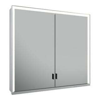 Keuco Spanplattenschraube lange Tür Royal Lumos 80x73x16cm, o Abl, WV, 2-trg., si-elox