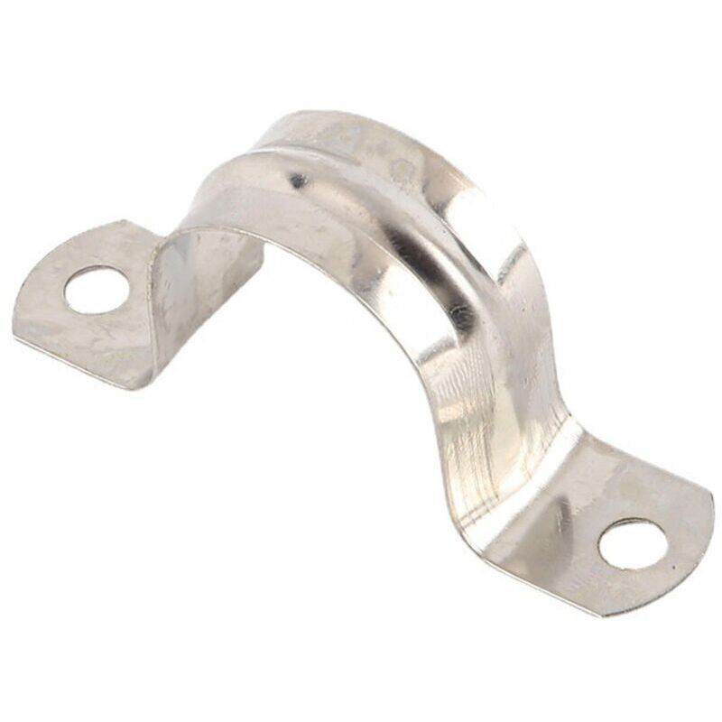 40 Ensembles, 16mm 304 En Acier Inoxydable U Tube Clip, Connecter Anneau Tube Clip Carte