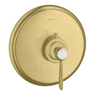 hansgrohe Fertigset Axor Montreux HF UP-THM, mit Hebelgriff, brushed brass