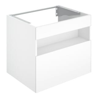 Keuco Waschtischunterschrank Stageline 65x62,5x49cm, Lac I m, Gl. I sat., m El.