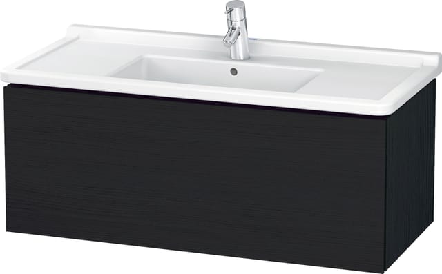 Duravit Waschtischunterschrank L-Cube 102x46,9cm, Ei sw, 1 Auszug, wandhängend