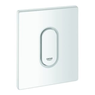 Grohe Abdeckplatte 42380 mit Drucktaste alpinweiß