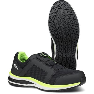 JALAS Halbschuh Tempus 5668 S1P, Schwarz, BOA Gr. 37