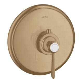 hansgrohe Fertigset Axor Montreux HF UP-THM, mit Hebelgriff, brushed bronze