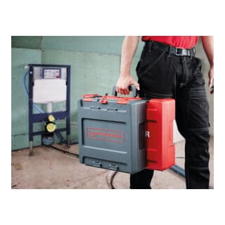 Rothenberger ROCASE 4212 Rot mit Clip für Bedienungsanleitung