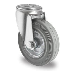 CASCOO Rückenlochlenkrolle ø 100 mm Serie SWR2 Rollenlager