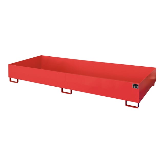 Bauer Südlohn Regalwanne RW 3300-2, lackiert, Feuerrot