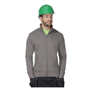Promodoro Sweatshirtjacke, Gr. 3XL steelgrey