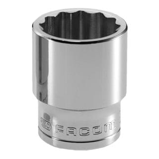 Facom Steckschlüssel 1/2" 12-Kant 11/16