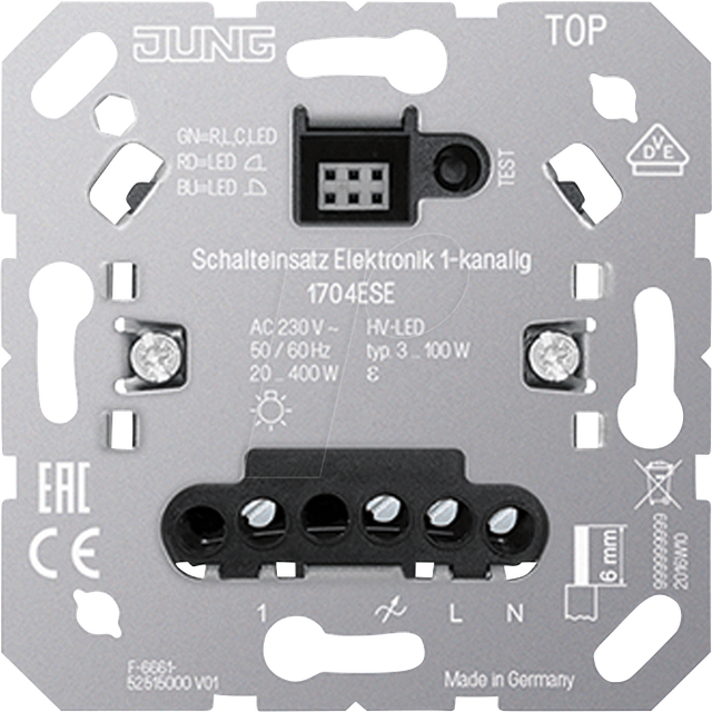 Jung Schalteinsatz Elektronik 1-kanalig 1704 ES E