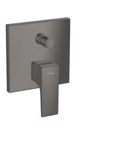 hansgrohe Fertigmontageset Metropol UP-Wannen-Einhebelmischer, m Hebel, brush. bla vc
