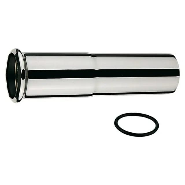 KIRCHHOFF Verlängerungsrohr, Chrom, mit O-Ring 32 mm x 125 mm