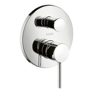 hansgrohe Fertigmontageset Axor Starck UP-WA.-EHM, m Pin-Griff, brush. gol opt