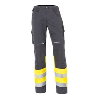 Kübler Hose REFLECTIQ Klasse 1 warngelb/anthrazit Form 2208 Größe 30