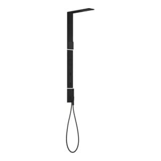 hansgrohe D-Pane. Axor ShowerComposition m TH, KB, 110x220mm, 1j, SB, matt-sw