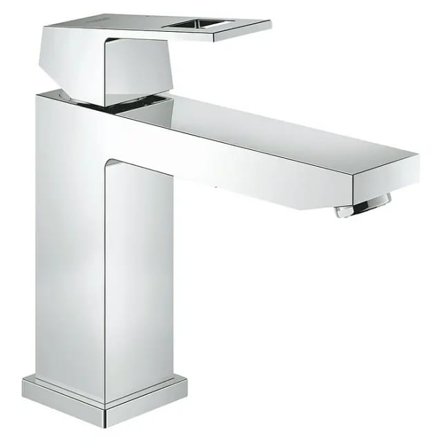 Grohe Waschtisch-Einhebelmischer Eurocube M-Size, glatter Körper, chrom
