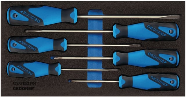 Gedore 1500 CT1-2150 PH Schraubendreher in Check-Tool-Modul
