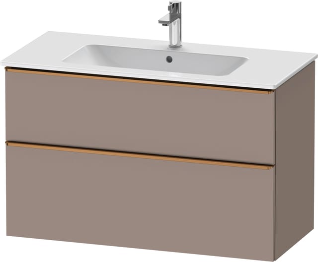 Duravit Waschtischunterschrank D-Neo 101x46,2cm, b geb/Bas m, 1 Kast, 1 Ausz.