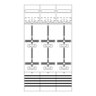 Striebel&John Zählerfeld 9RE 6Z vorverdrahtet DF39C6