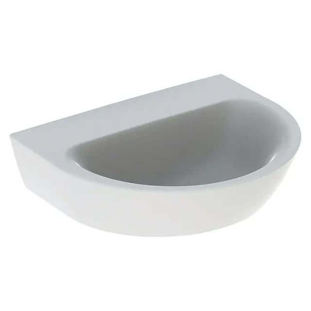 Geberit Waschtisch Renova 55x45cm, we/KeraTe, o. Hahnl., o. ÜL