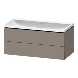 Duravit Möbel-Set L-Cube 100x48x48cm, o Hahnl., bas. ma, 2 Schub.