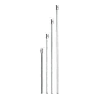 Riegler Verlängerungsrohr ohne Düse, gerade 150 mm, Aluminium