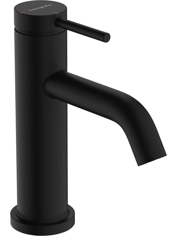 hansgrohe Einhebel-Waschtischarmatur Tecturis S Ausl. 80mm, m Zugst.Abl.Gar., matt-sw