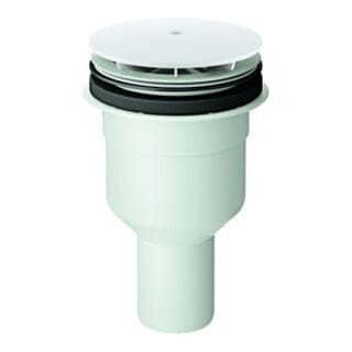 Grohe Ablaufgarnitur Universal d= 11,2cm, Abgang senkrecht, weiß