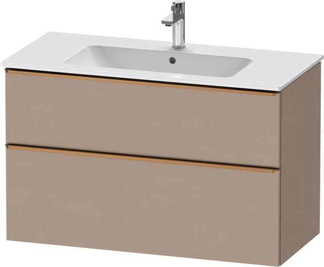 Duravit Waschtischunterschrank D-Neo 101x46,2cm, b geb/Lei, 1 Kast, 1 Ausz.