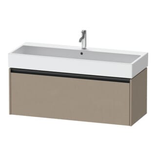 Duravit Waschtischunterschrank Ketho.2 118,4x46cm, lei, 1 Auszug, wandhängend