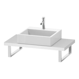 Duravit Konsole DuraStyle Compact 80-200x48cm, 1 AS, Stär 4.5cm, we. ma