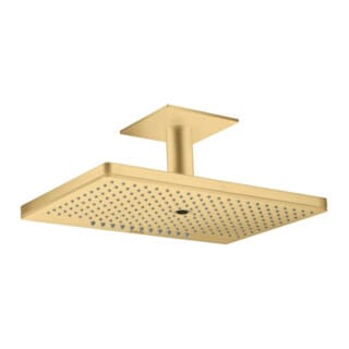 hansgrohe Kopfbrause Axor m Decke, 460x300, 3jet, brush. gol opt