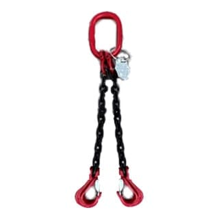 Schake Kettengehänge 2-strang, Breite: 8 mm Länge: 2 m