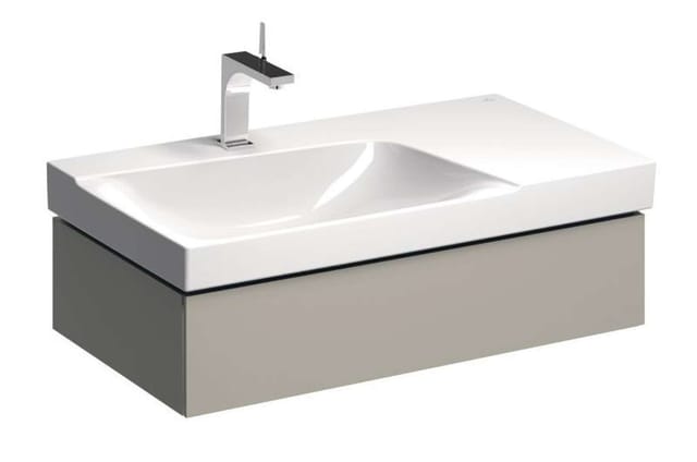 Geberit Waschtischunterschrank Xeno2 88x22x46,2cm, m La., m Abl, m/greige