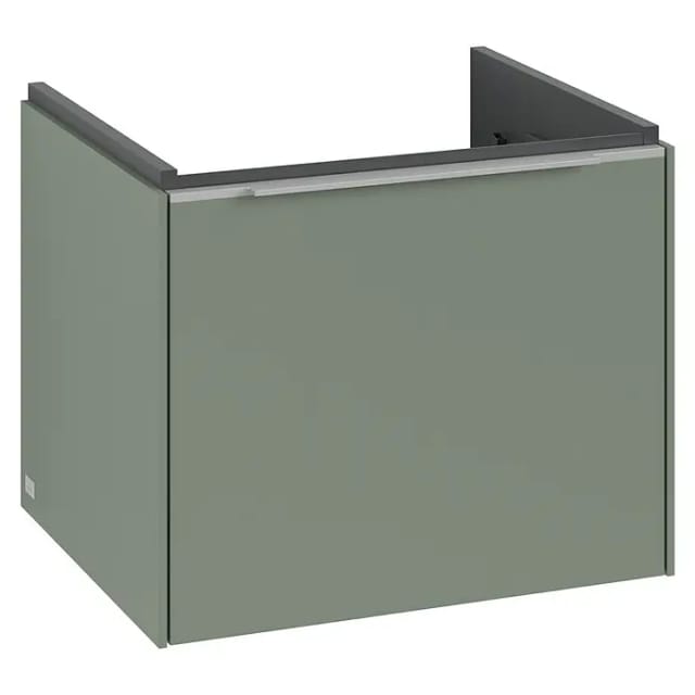 V&B Waschtischunterschrank Subway 3.0 52,3x42,9x44,8cm, m LE/Gr AL gl, so gre.