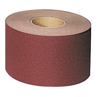 VSM Schleifgewebe-Sparrolle (A) braun KK 114 F, 100 mm x 50 m, Körnung: 60