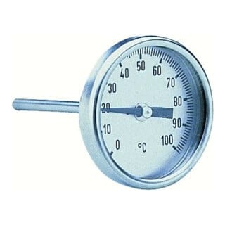 Grohe Thermometer 06225 1/4" für THM mit Thermometer-Abgangsbogen
