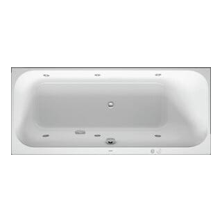 Duravit Whirlwanne Happy D.2 160x70cm, Jet, EB-Version, 1 RS re, we.