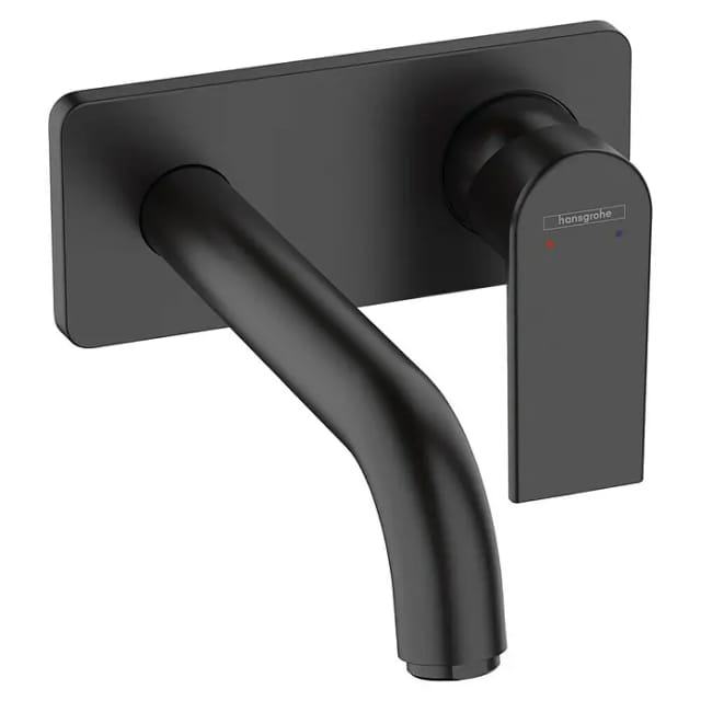 hansgrohe Fertigmontageset Vernis Shape UP-Waschtisch-Einhebelmischer, f Wd, m Ausl. 207mm, matt-sw