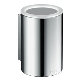 hansgrohe Zahnputzbecher Axor Universal Circular d= 76x114mm, Wandmontage, chrom