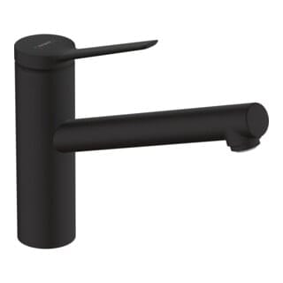 hansgrohe Spültisch-Einhebelmischer 150 Zesis M33 ND, 1jet, mattschwarz