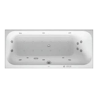 Duravit Whirlwanne Happy D.2 160x70cm, Combi E, EB-Vers, 1 RS re, we.