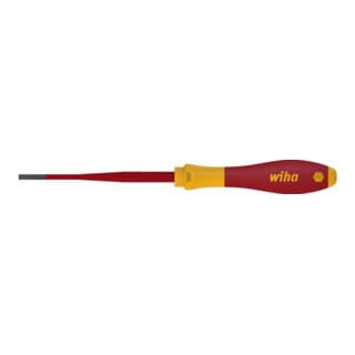 Wiha Schraubendreher SoftFinish® electric slimFix Schlitz (39561)
