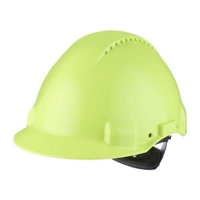 3M Schutzhelm G3000N,ABS, Ratschensystem, neongrün