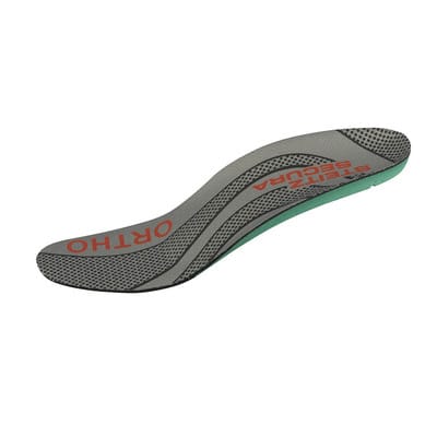 Steitz SECURA Einlegesohlen grau/grün Ortho-Soft ESD MEDIUM, EU-Schuhgröße: 45