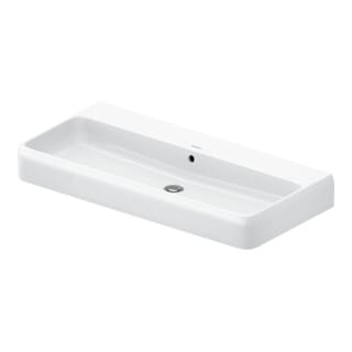 Duravit Aufsatzwaschtisch Qatego 100x47cm, w g, o HL, m Ü, HL, geschli.