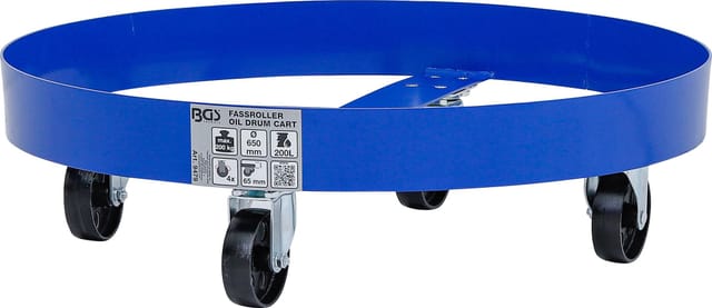 BGS Fassroller 9479, Standardgröße, für 200 - l - Fässer