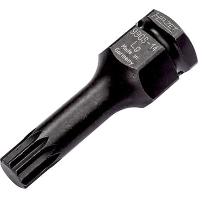 HAZET Kraft-Schraubendreher-Steckschlüssel-Einsatz 990S-14LG M: 14